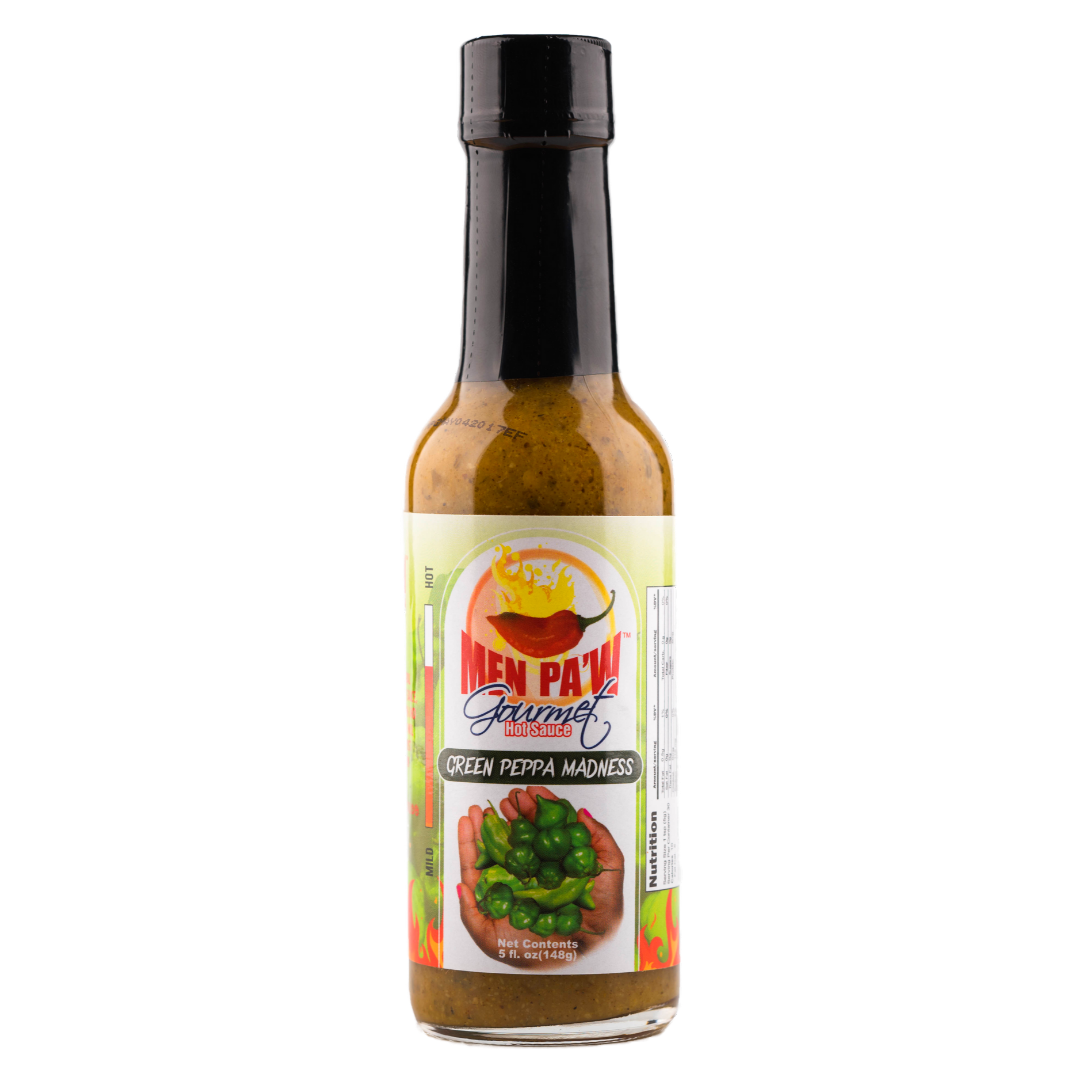 Green Pepper Madness- Hot Sauce 5oz 9